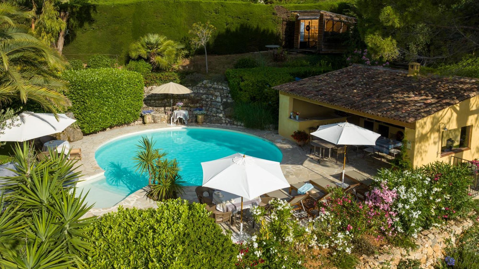 La Colline De Vence Bed & Breakfast Bagian luar foto